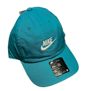 Nike Unisex Adult Club Cap Teal fitted casual adjustable M/L gym athletic